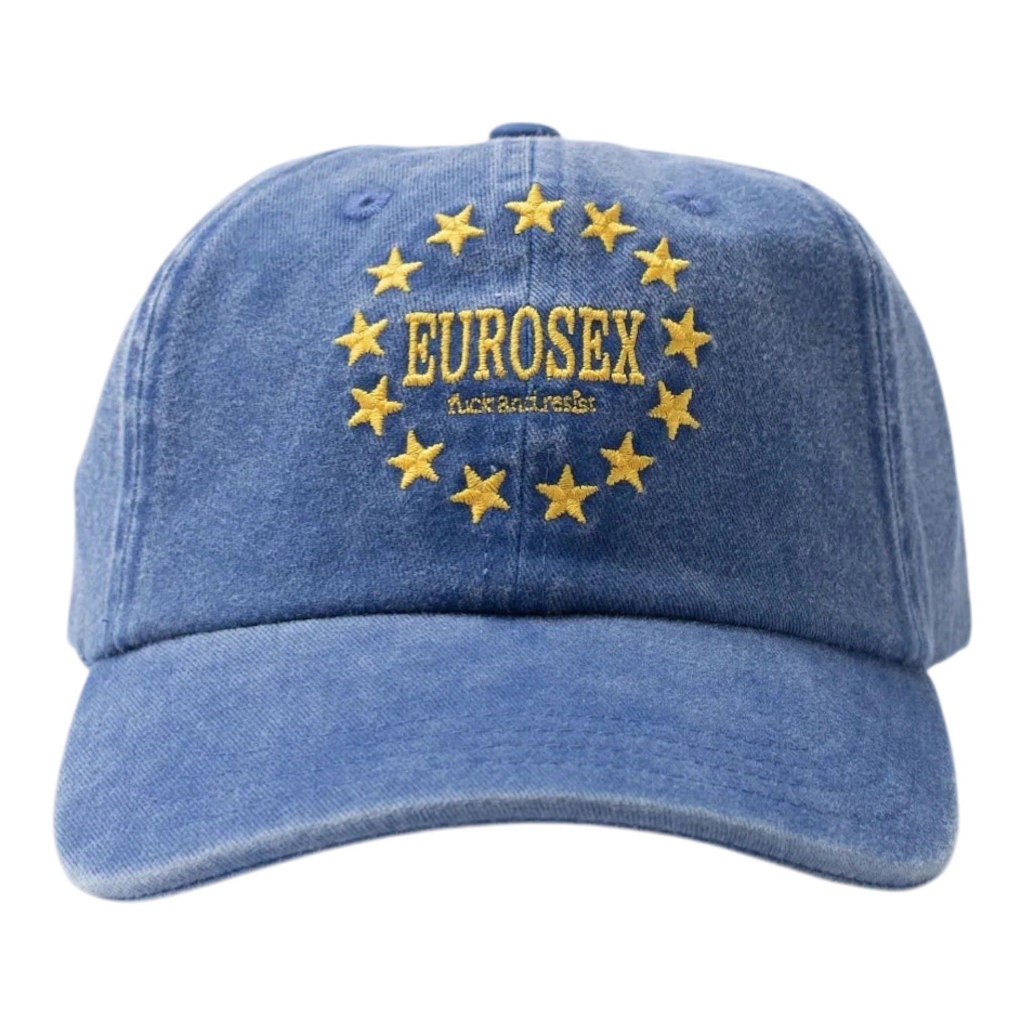 Carne Bollente F*ck & Resist Cap - Off-Blue Cap Carne Bollente 