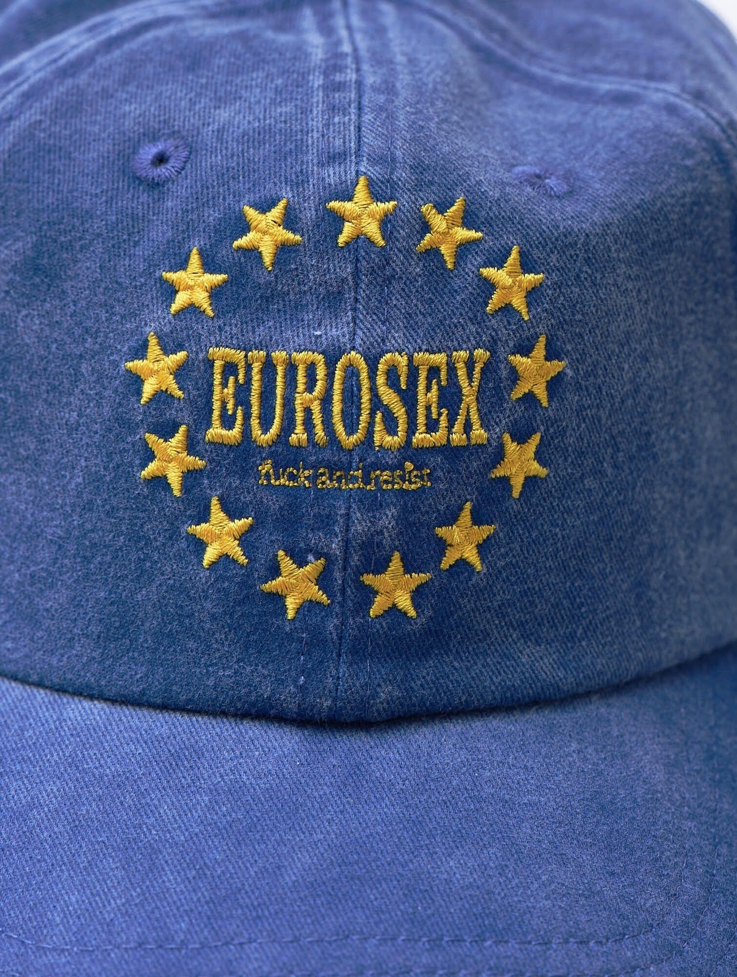 Carne Bollente F*ck & Resist Cap - Off-Blue Cap Carne Bollente 
