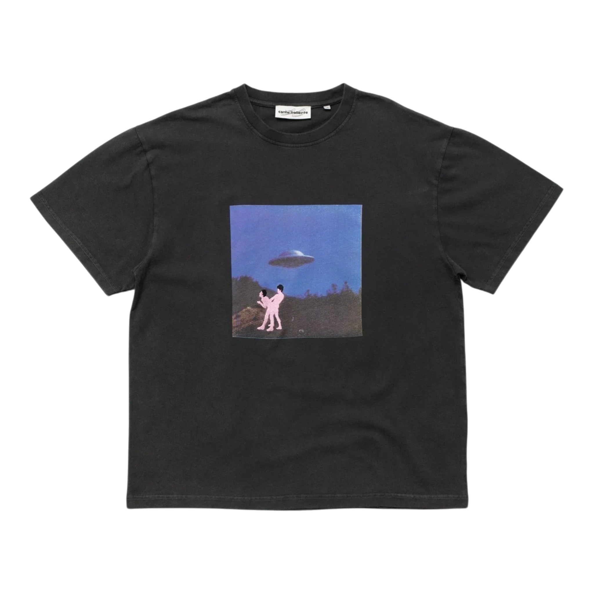 Carne Bollente I Came From Outerspace T-shirt - Off-Black T-shirt Carne Bollente 