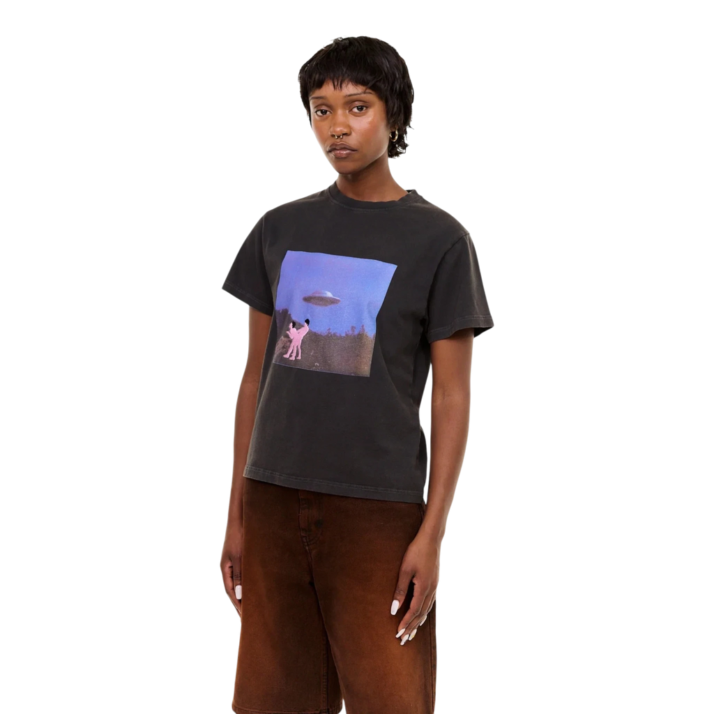 Carne Bollente I Came From Outerspace T-shirt - Off-Black T-shirt Carne Bollente 