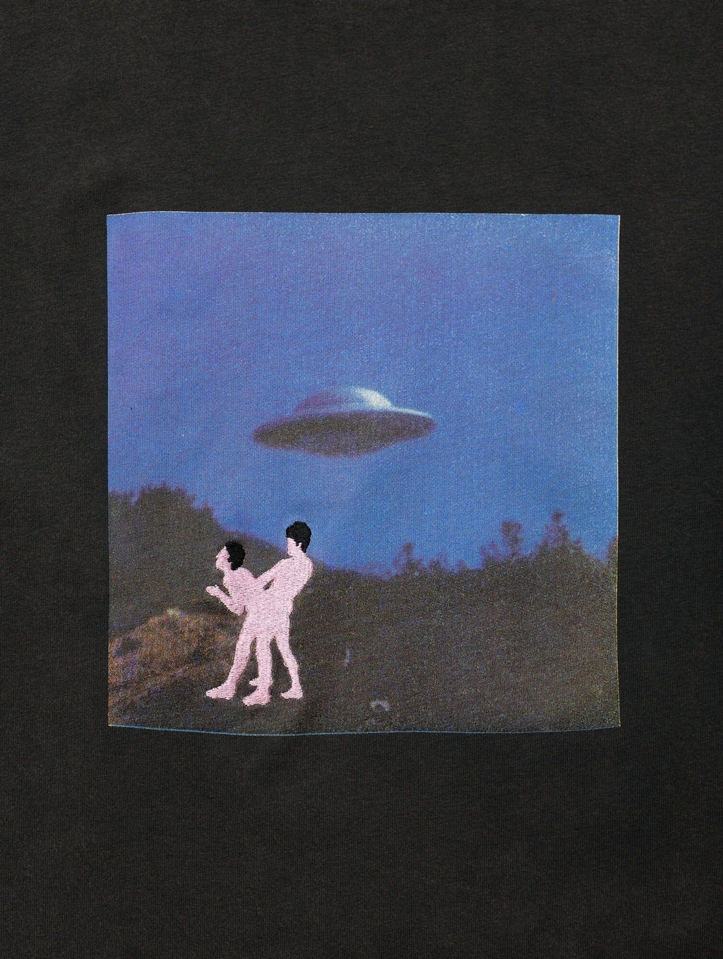 Carne Bollente I Came From Outerspace T-shirt - Off-Black T-shirt Carne Bollente 