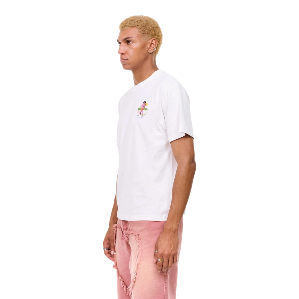 Carne Bollente Knee Deep Desire T-shirt - White T-shirt Carne Bollente 
