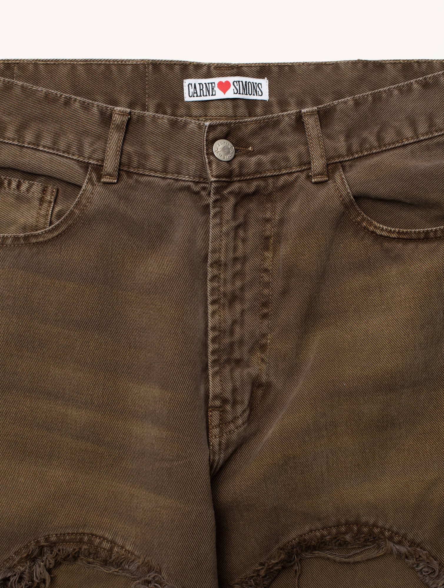 Carne Bollente Love Pants Forever Pants - Off-Khaki Pants Carne Bollente 