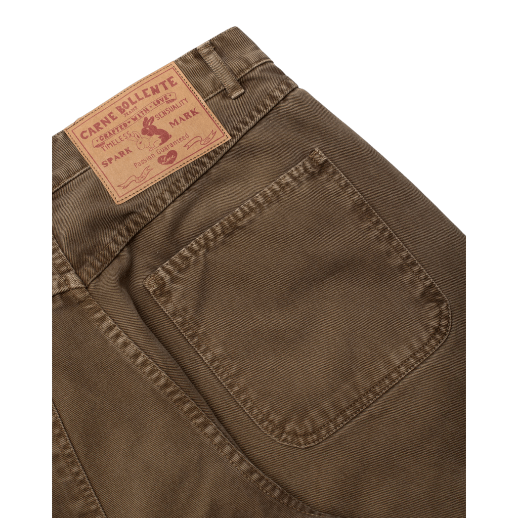 Carne Bollente Love Pants Forever Pants - Off-Khaki Pants Carne Bollente 