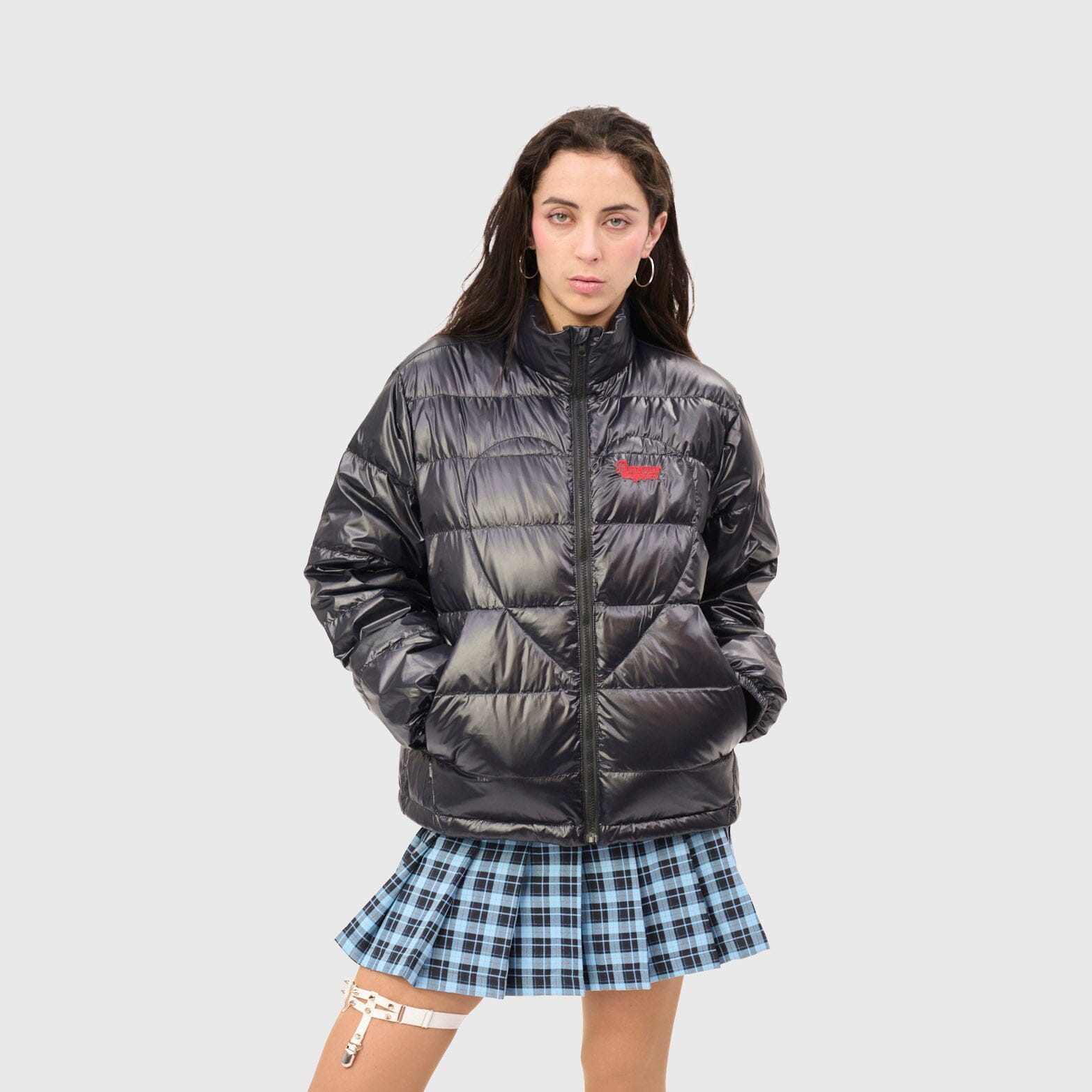 Carne Bollente Lovepuffer - Black Outerwear Carne Bollente 