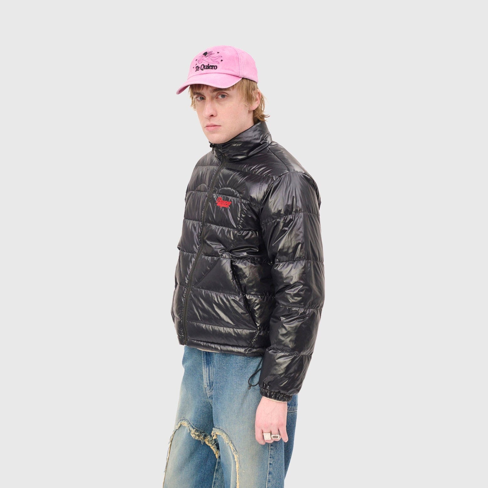 Carne Bollente Lovepuffer - Black Outerwear Carne Bollente 