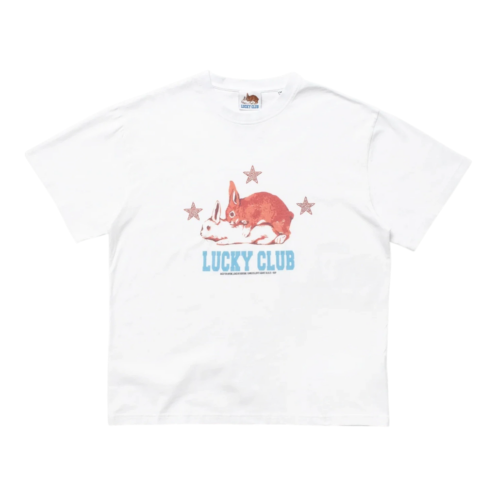 Carne Bollente Lucky Club T-shirt - White T-shirt Carne Bollente 