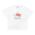 Carne Bollente Lucky Club T-shirt - White T-shirt Carne Bollente 