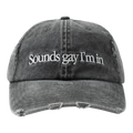 Carne Bollente My Cruising Cap - Off-Black Cap Carne Bollente 