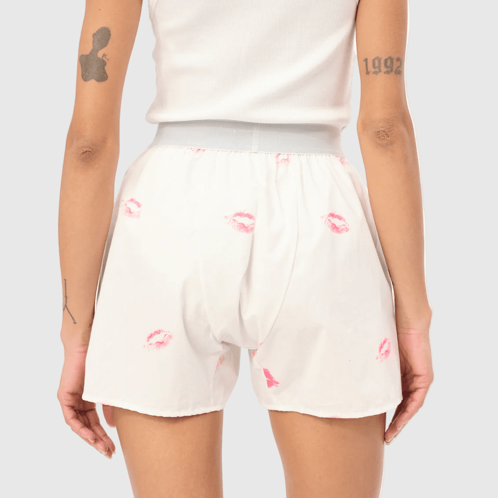 Carne Bollente Read My Lips Boxers - White Boxers Carne Bollente 