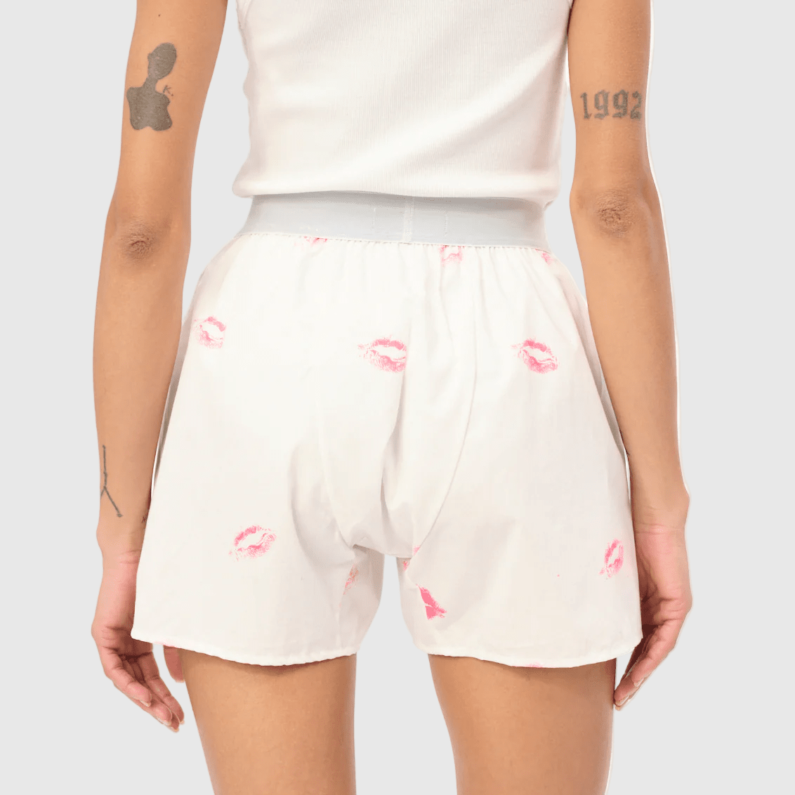 Carne Bollente Read My Lips Boxers - White Boxers Carne Bollente 