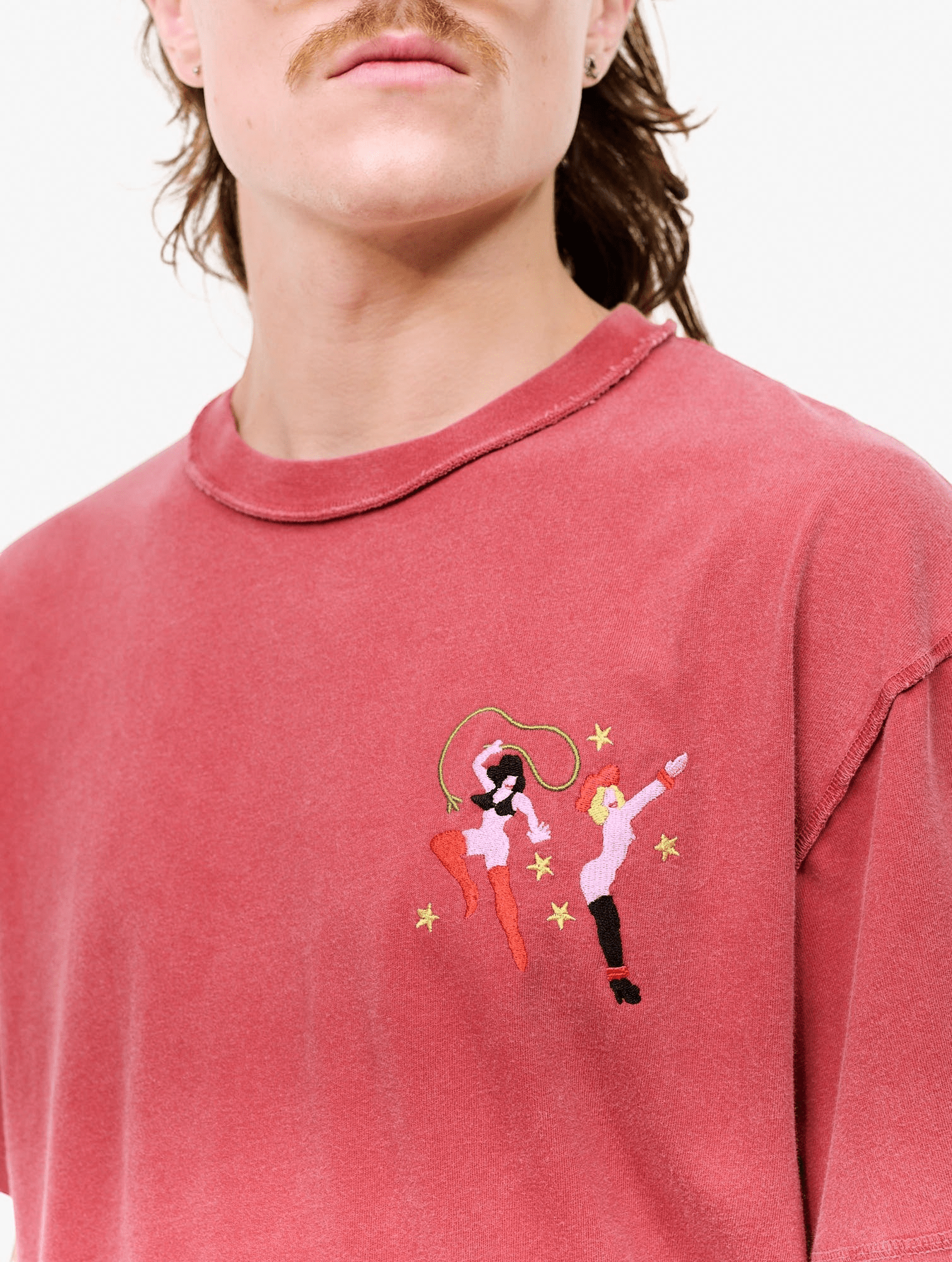 Carne Bollente Red Bottom Romance T-shirt - Off-Red T-shirt Carne Bollente 