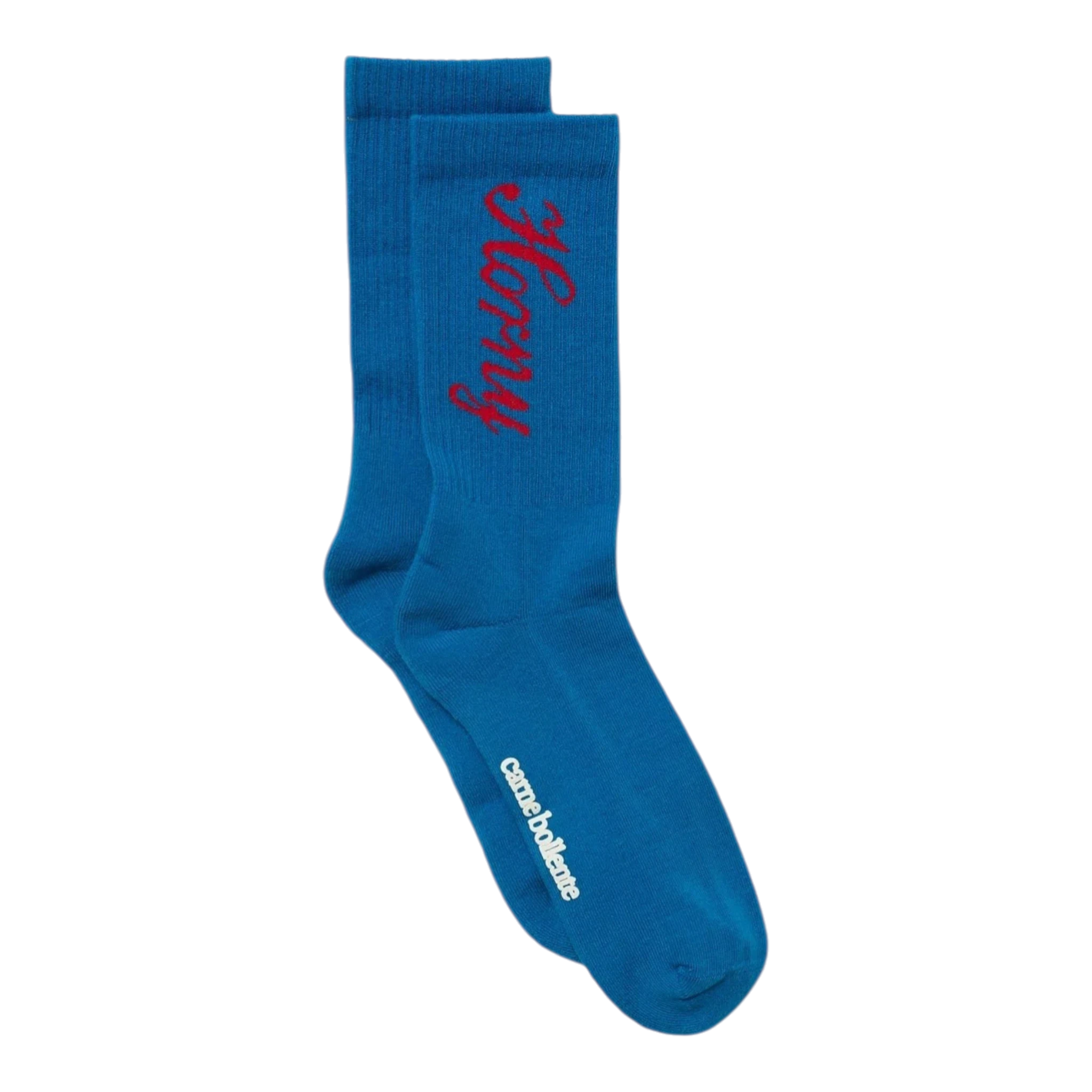 Carne Bollente Running On Horny Socks - Blue Socks Carne Bollente 