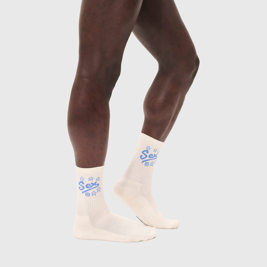 Carne Bollente Shocks Socks - Off-White Socks Carne Bollente 