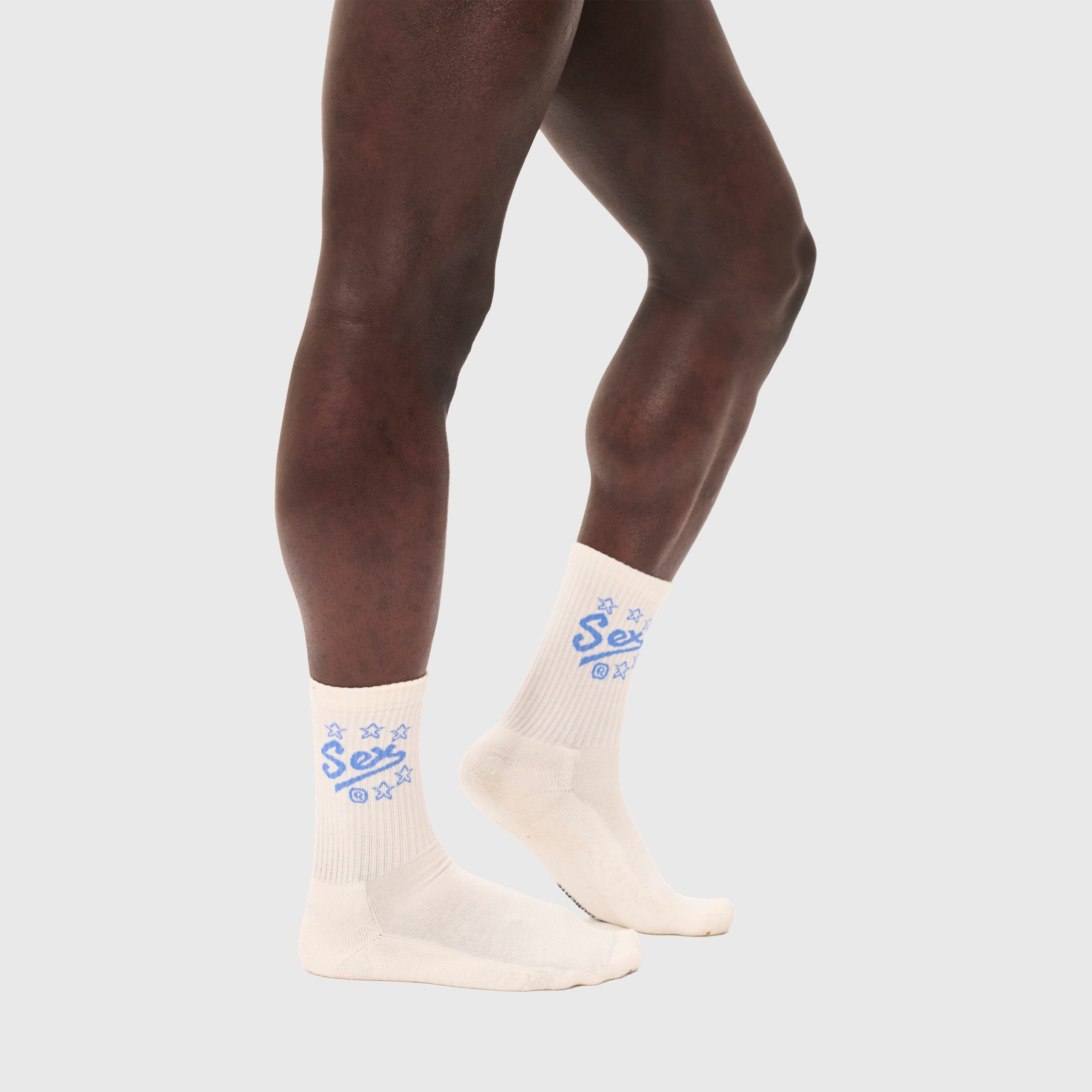 Carne Bollente Shocks Socks - Off-White Socks Carne Bollente 