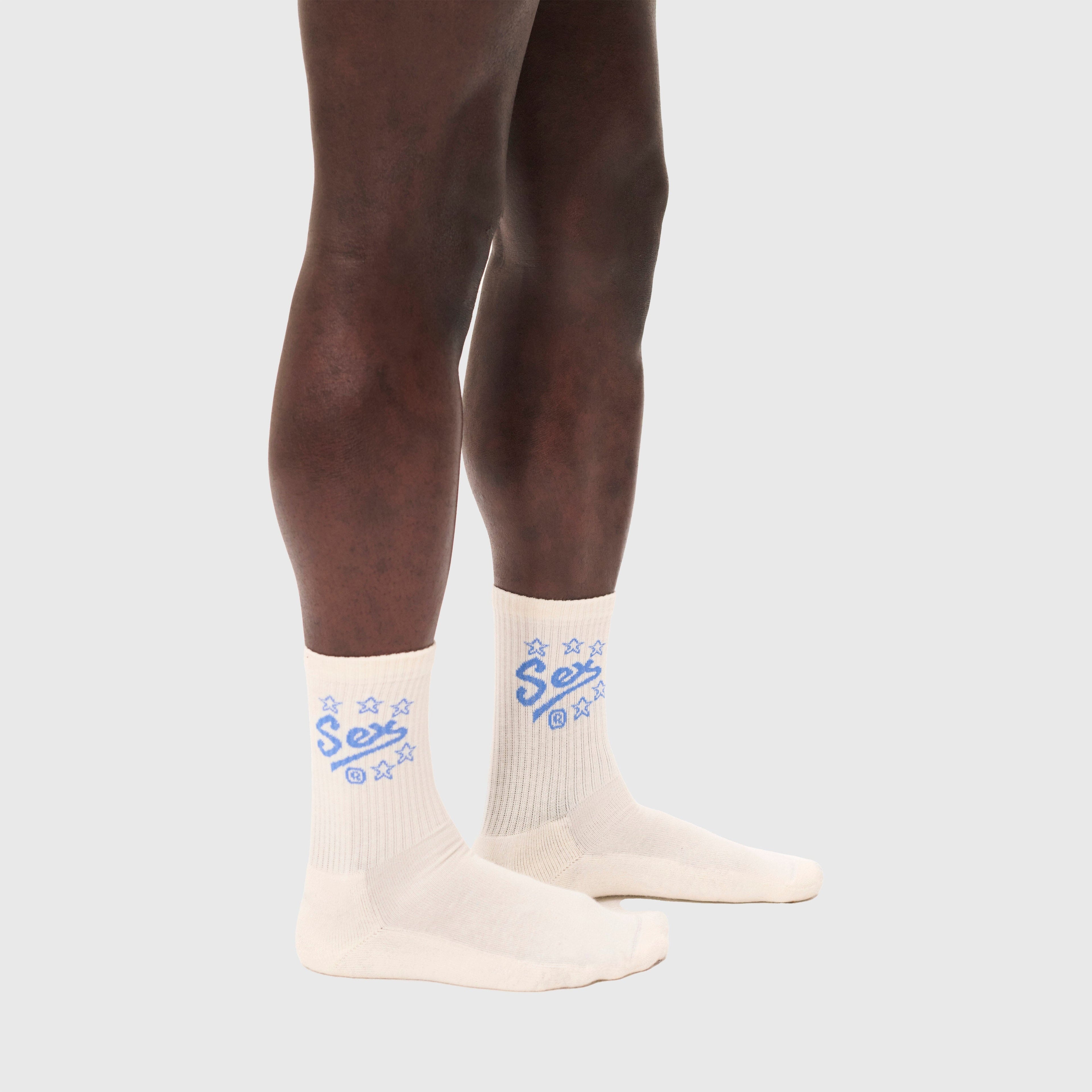 Carne Bollente Shocks Socks - Off-White Socks Carne Bollente 