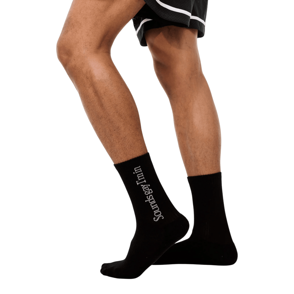 Carne Bollente Smells Gay I'm In Socks - Black Socks Carne Bollente 