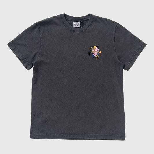 Carne Bollente Summer Damp T-Shirt - Washed Black T-shirt Carne Bollente 