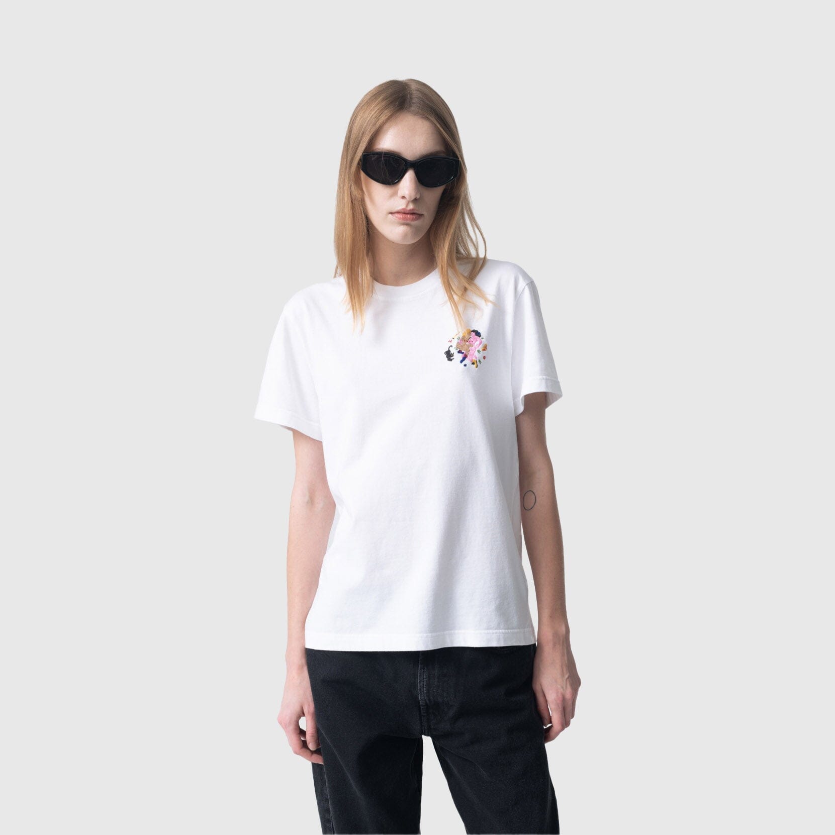 Carne Bollente Summer Damp T-Shirt - White T-shirt Carne Bollente 