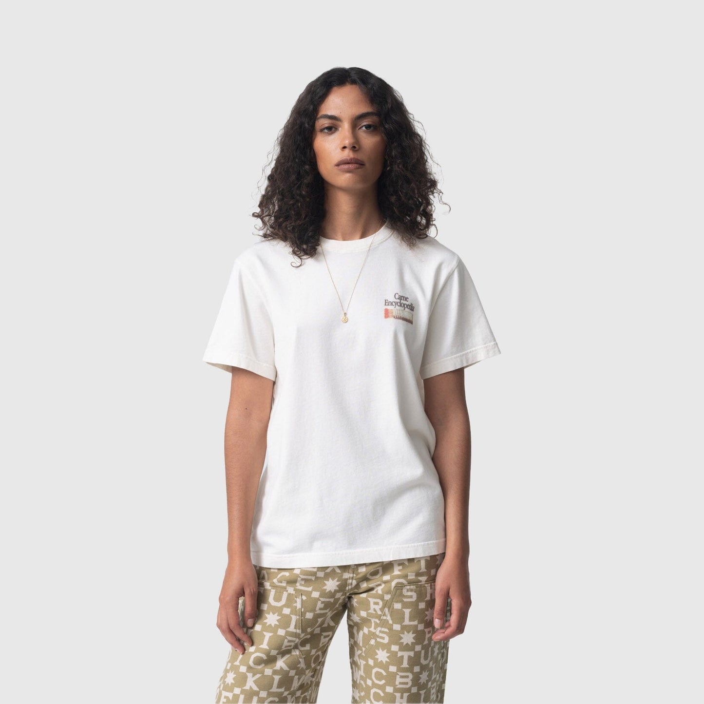 Carne Bollente The Bare Necessities T-Shirt - Cream T-shirt Carne Bollente 