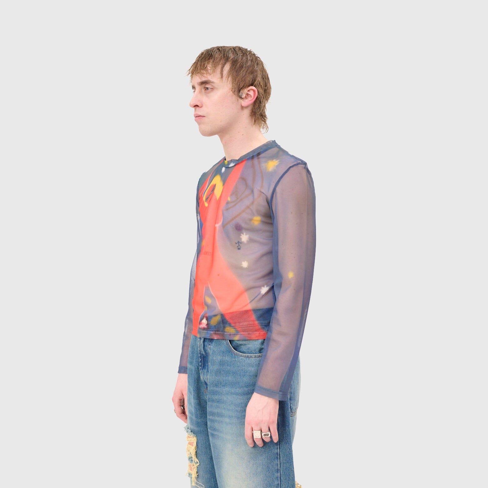 Carne Bollente They Call Her Carmen Top - Allover Longsleeve Carne Bollente 