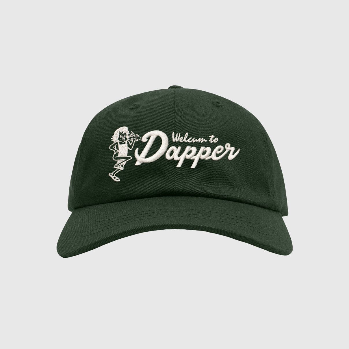 Carne Bollente x Dapper Welcum To Oslo Cap - Green Cap Carne Bollente 