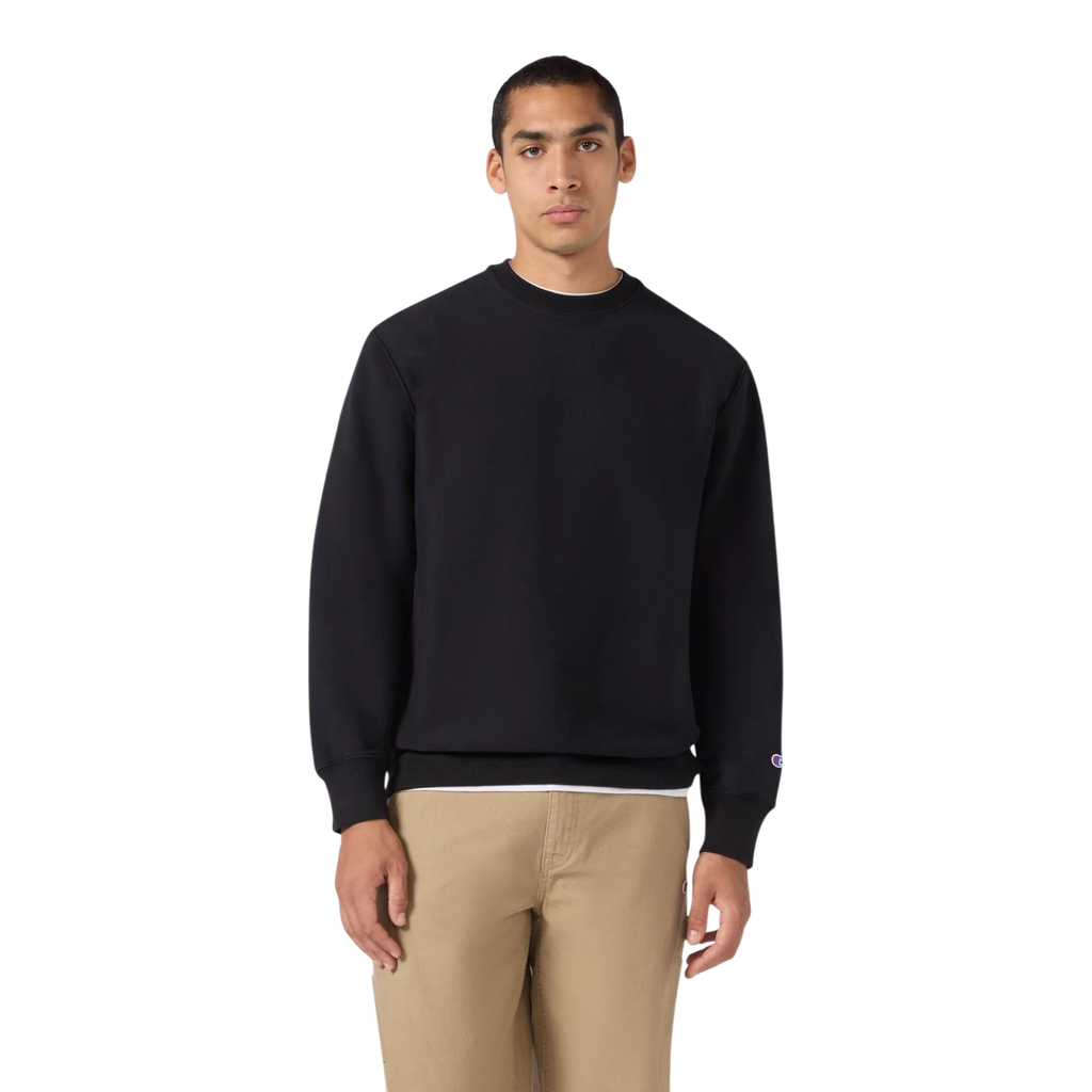 Champion - Crewneck Sweatshirt - Black Genser Champion 