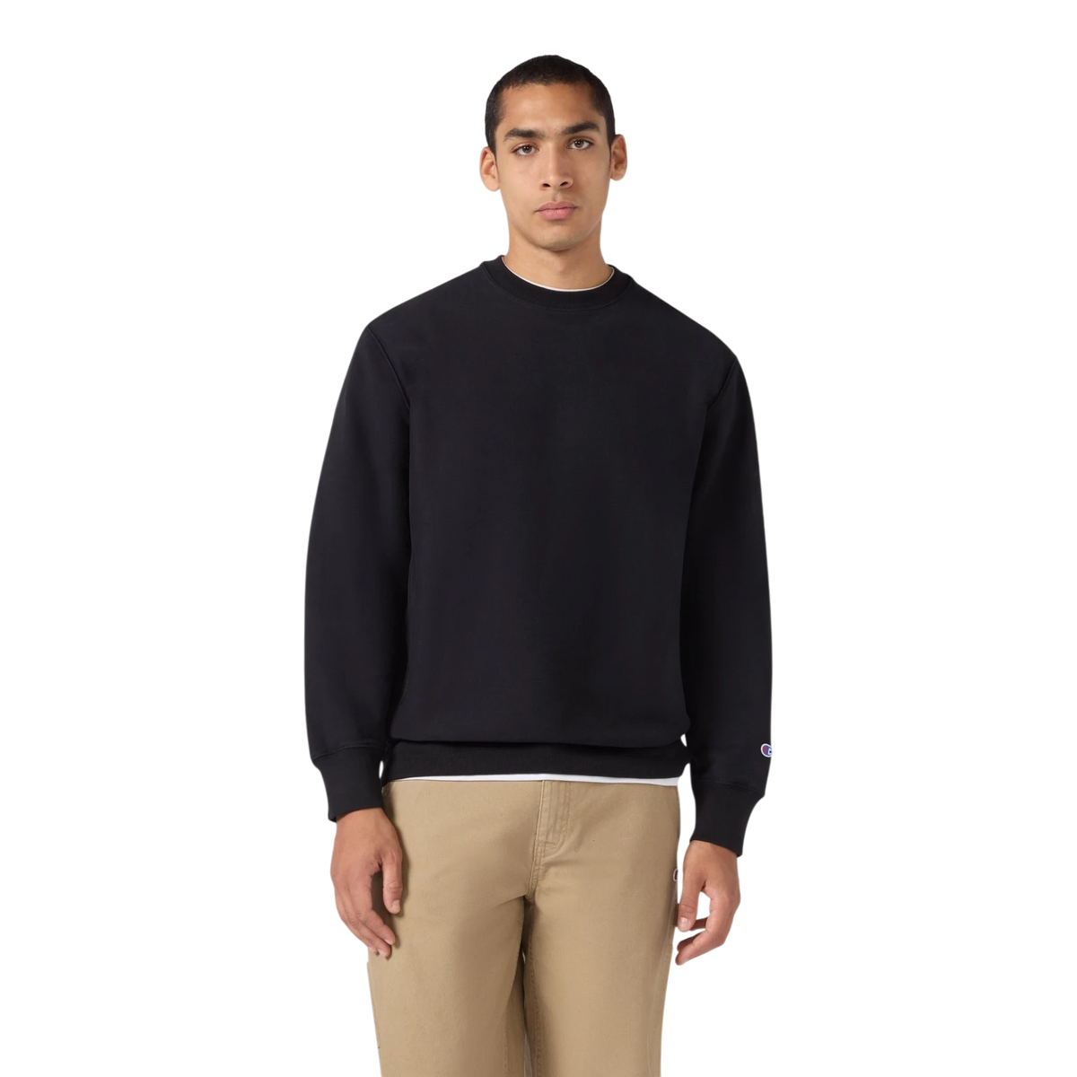 Champion - Crewneck Sweatshirt - Black Genser Champion 