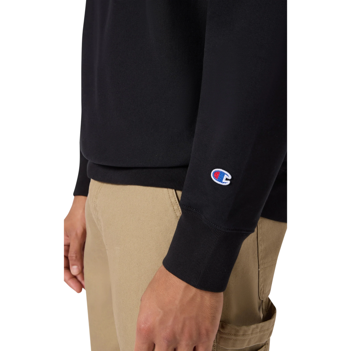 Champion - Crewneck Sweatshirt - Black Genser Champion 