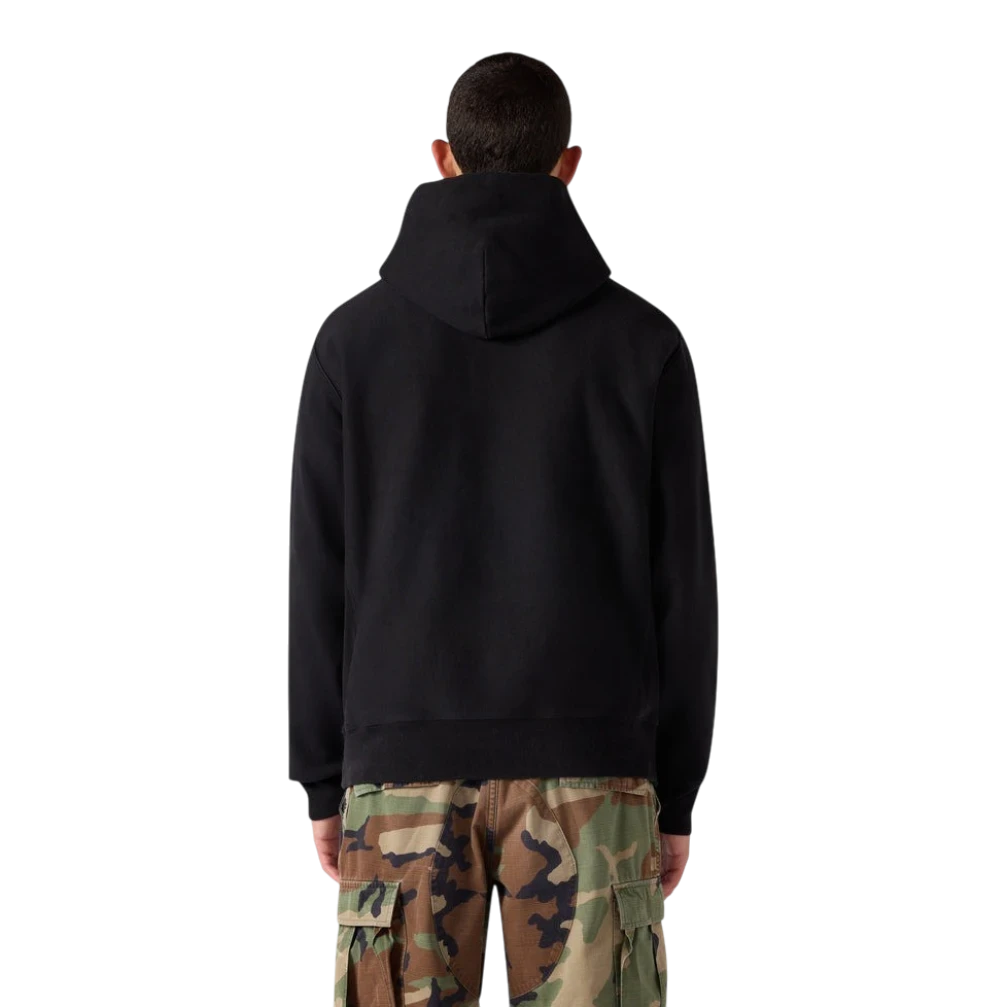 Champion - Hooded Sweatshirt - Black Hettegenser Champion 