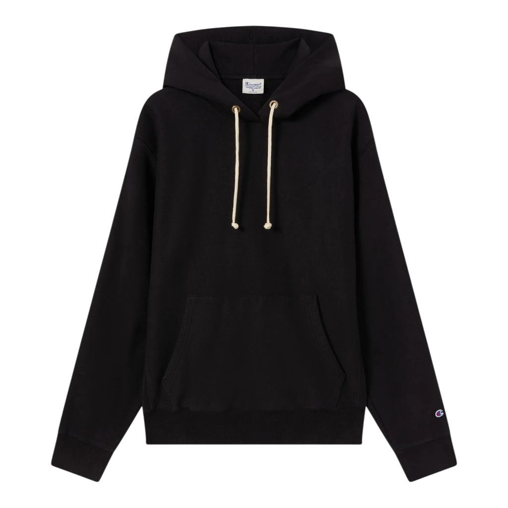 Champion - Hooded Sweatshirt - Black Hettegenser Champion 