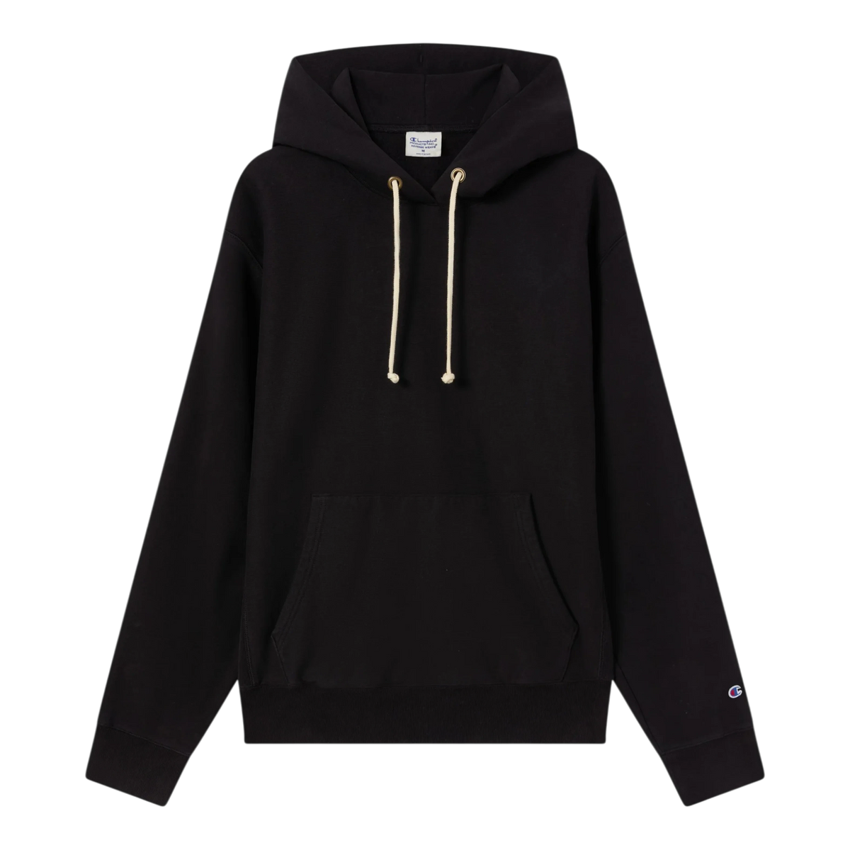 Champion - Hooded Sweatshirt - Black Hettegenser Champion 