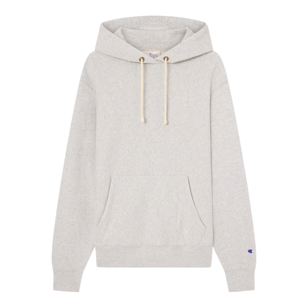 Champion - Hooded Sweatshirt - Grey Hettegenser Champion 