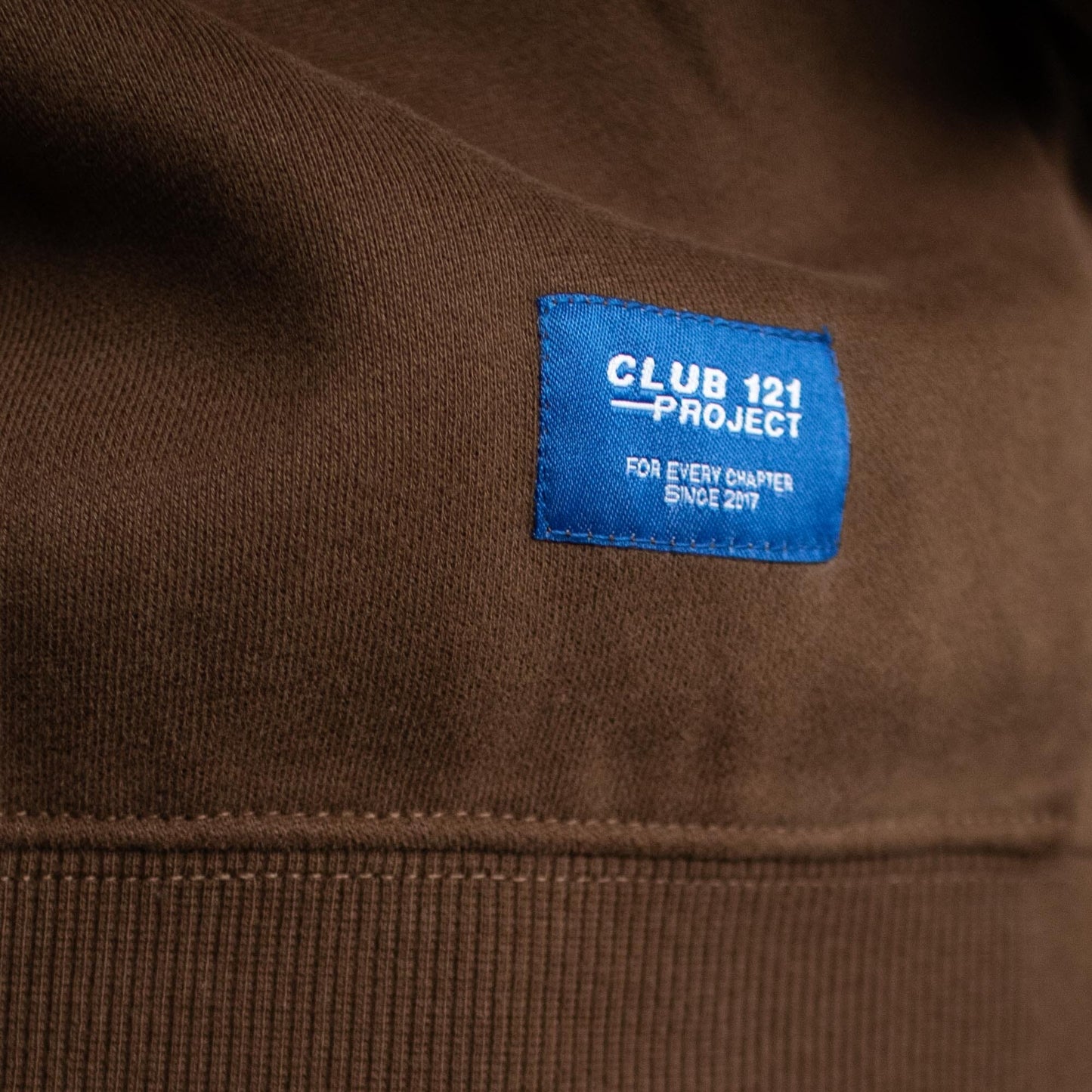 Club 121 Forma Zip Hoodie - Americano Hooded Sweatshirt Club 121 Project 