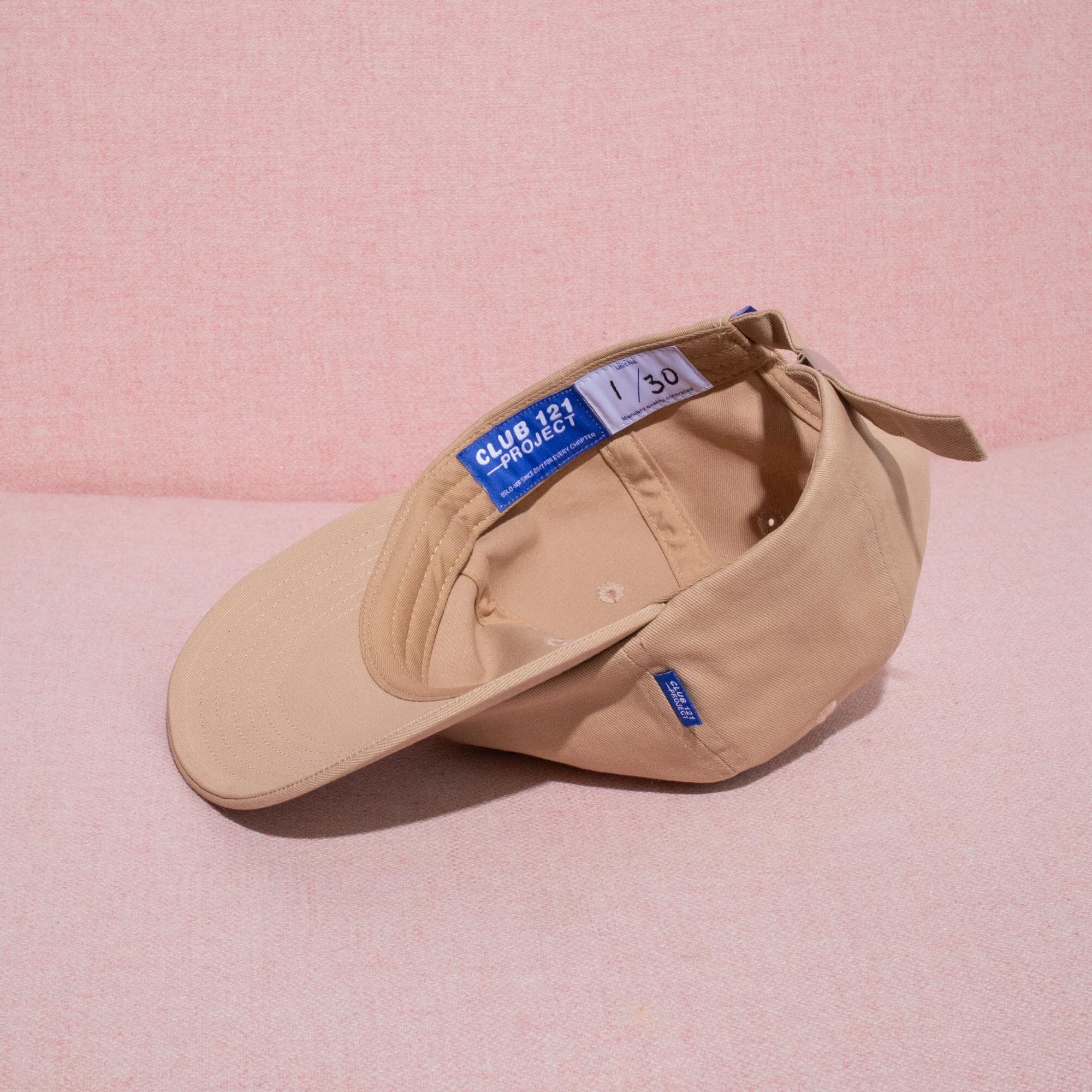 Club 121 Studio Low Pro Cap - Sand Cap Club 121 Project 