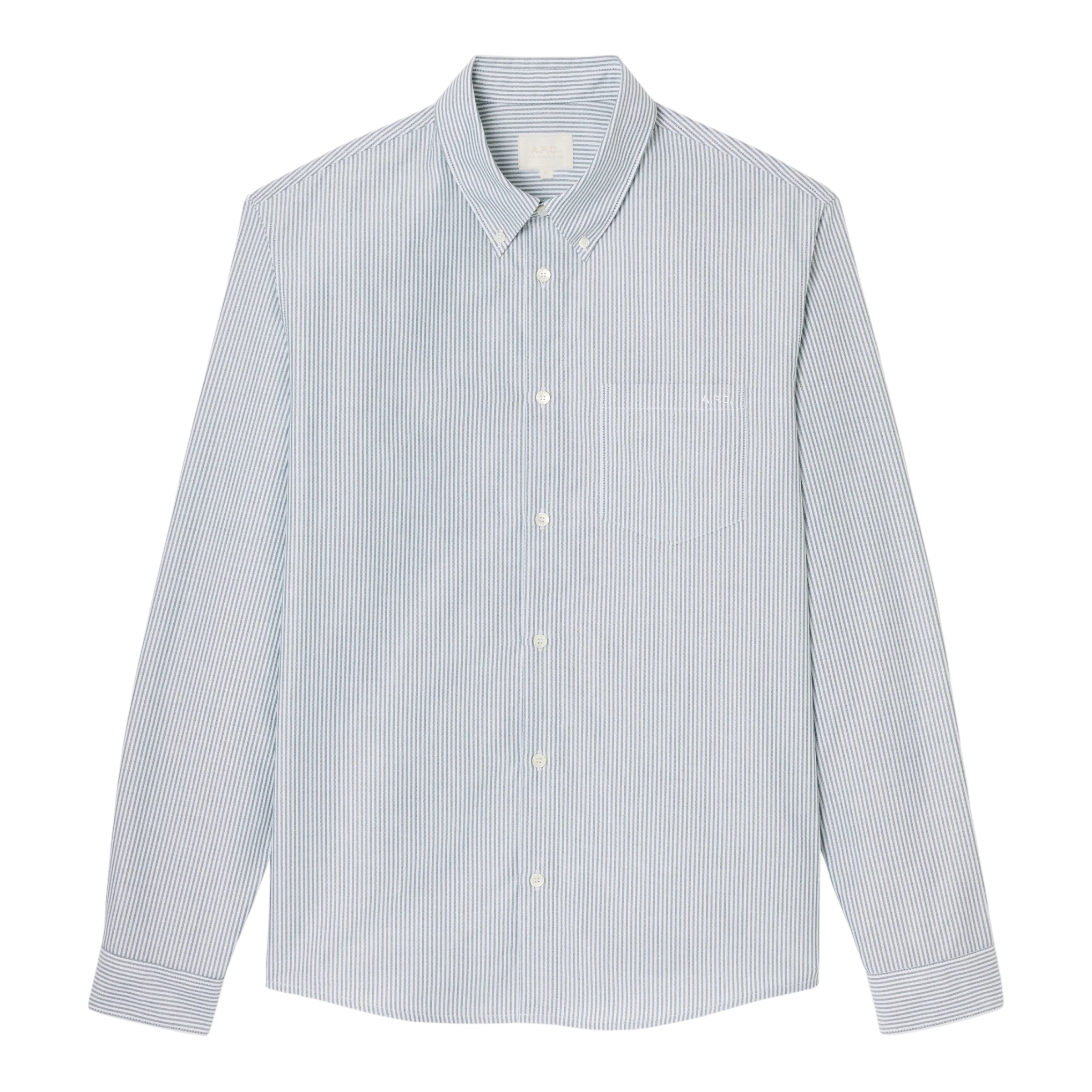 A.P.C. - Chemise New Greg - Green main product image
