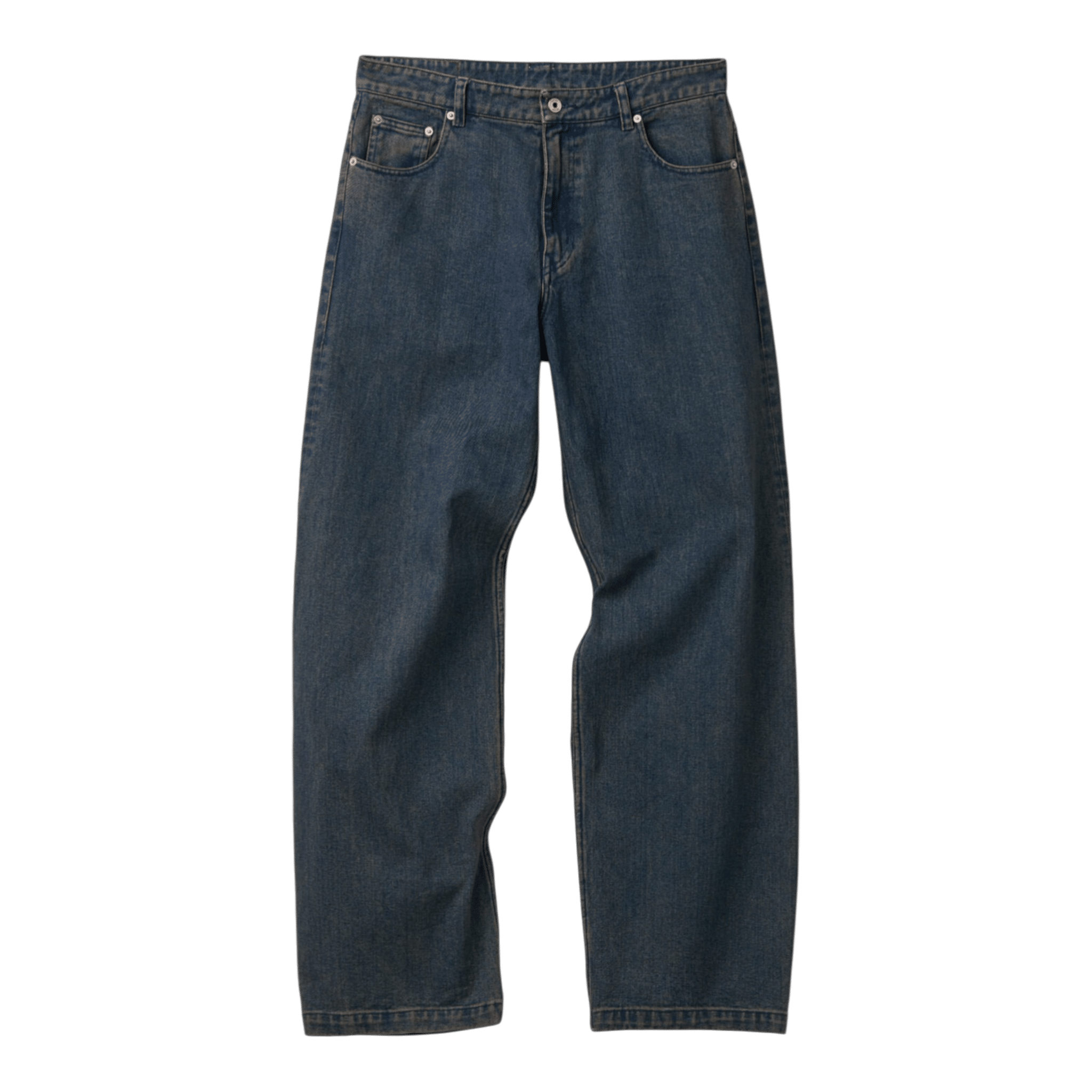 Coor Back Side Blue Tinted Jeans - Two Tone Blue Pants COOR 