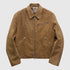 COOR Buffalo Suede Multi Zip Washed Leather Jacket - Light Camel Jacket COOR 
