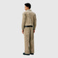 COOR Corduroy Washed Semi Wide Pants - Washed Beige Pants COOR 