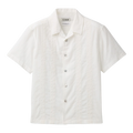 Coor Guayabera Tape Half Shirt - White Shirt COOR 