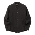 Coor Linen Dyed Oversized Shirt - Washed Charcoal Shirt COOR 