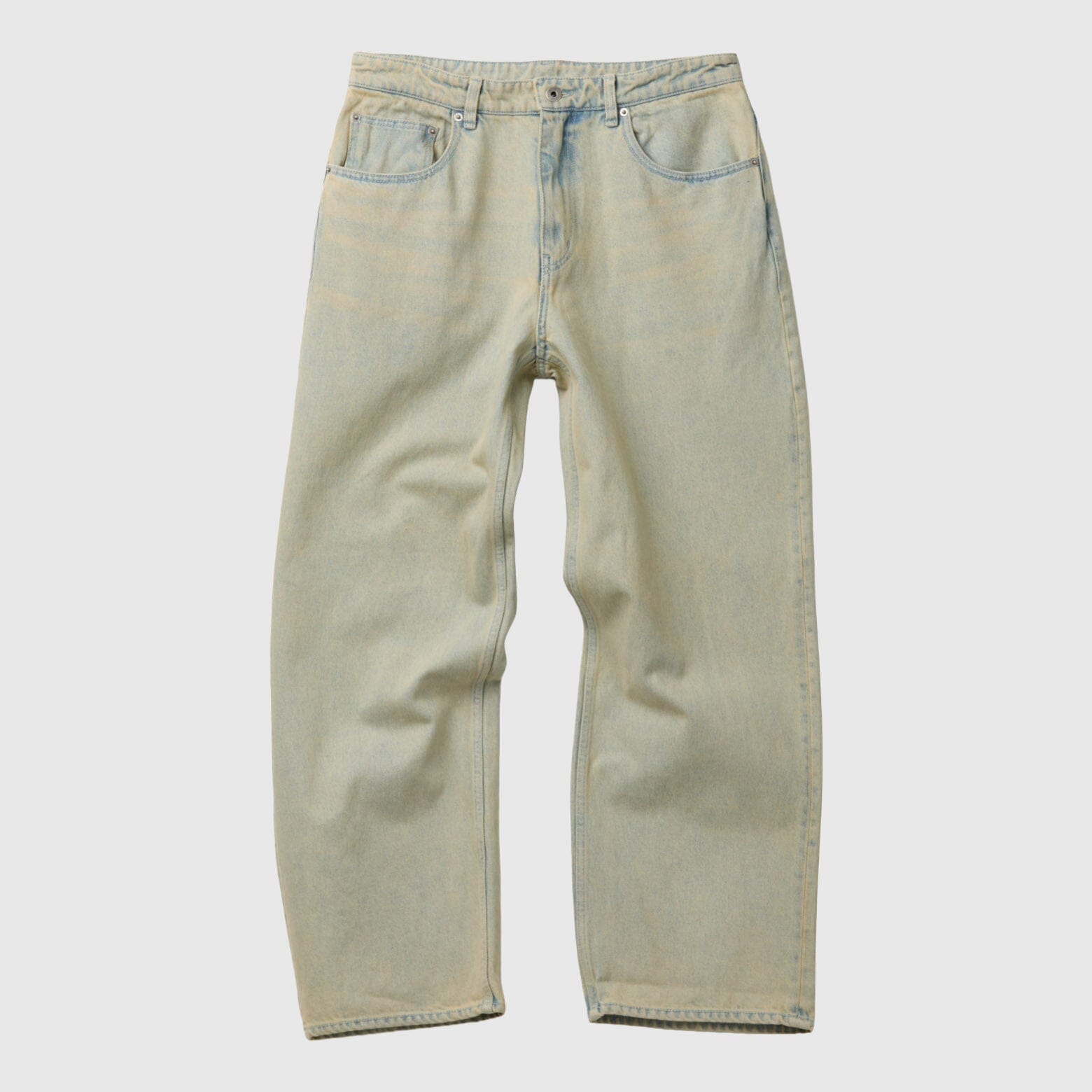 COOR Relaxed-Fit Tinted Jeans - Light Blue Pants COOR 