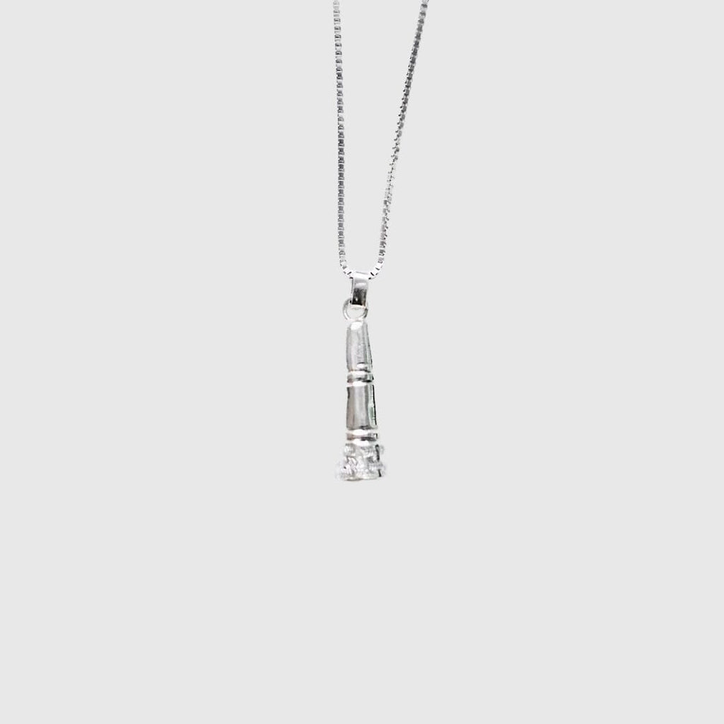 Demba Djembe Pendant - Silver Jewellery Dapper 