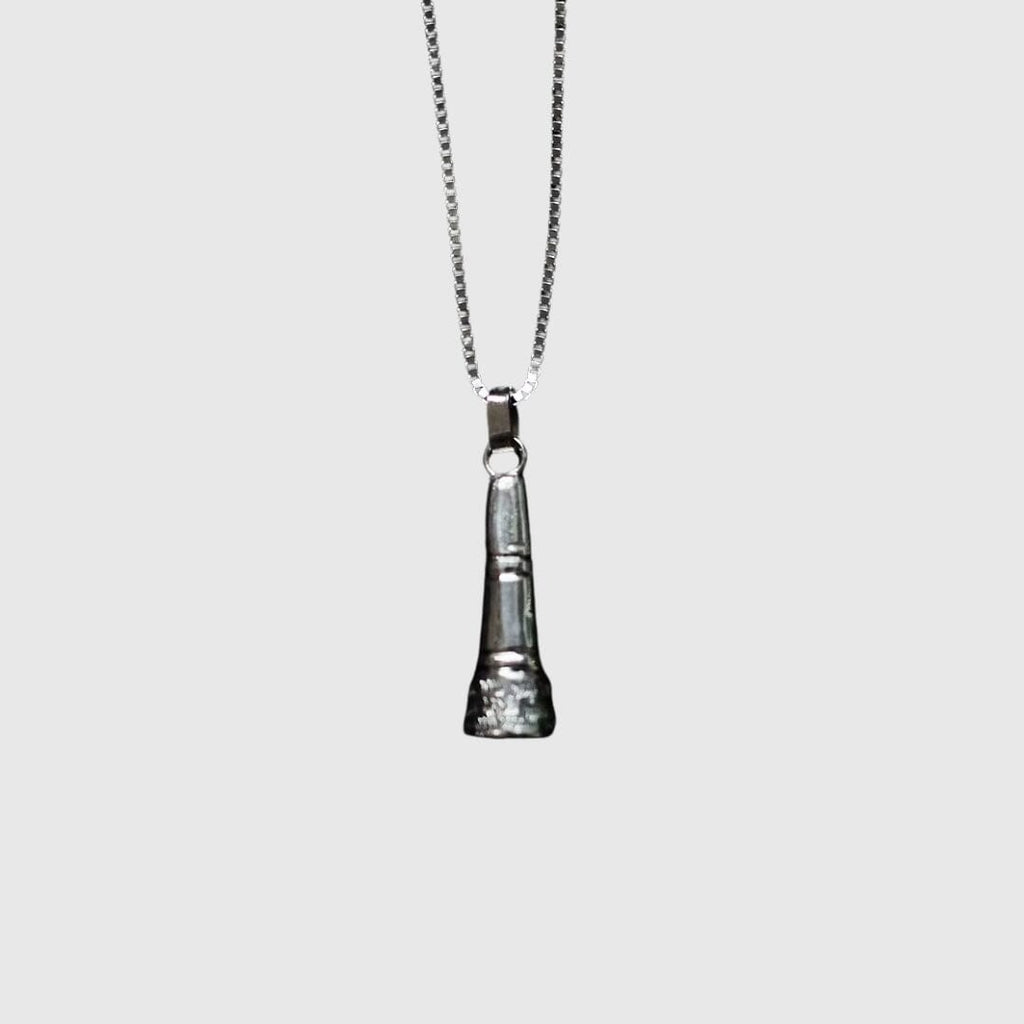 Demba Djembe Pendant - Silver Jewellery Dapper 