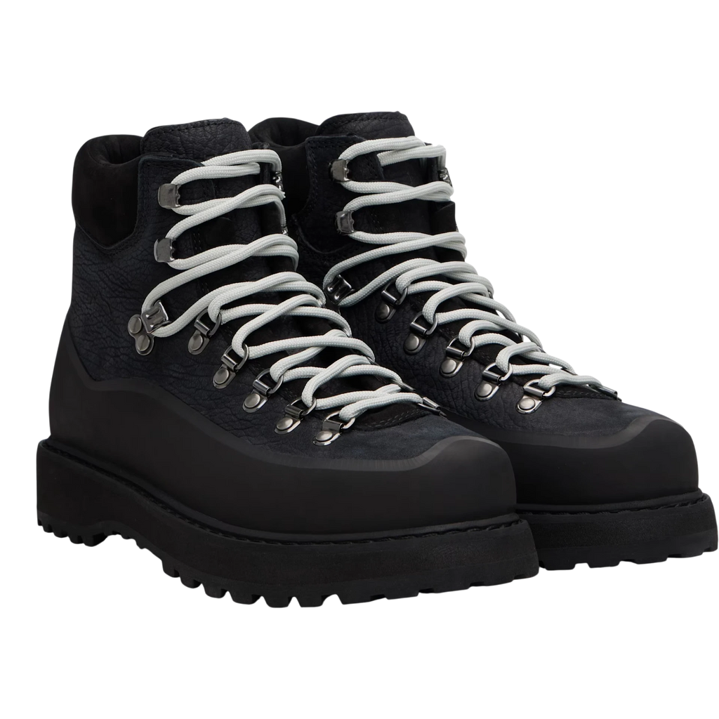 Diemme - Roccia Vet Gomma - Black Structured Nubuck Sko Diemme 