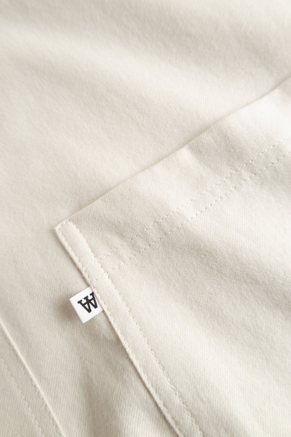 Double A By Wood Wood - WWAdrian Shirt - Silver Birch Skjorte Double A by Wood Wood 