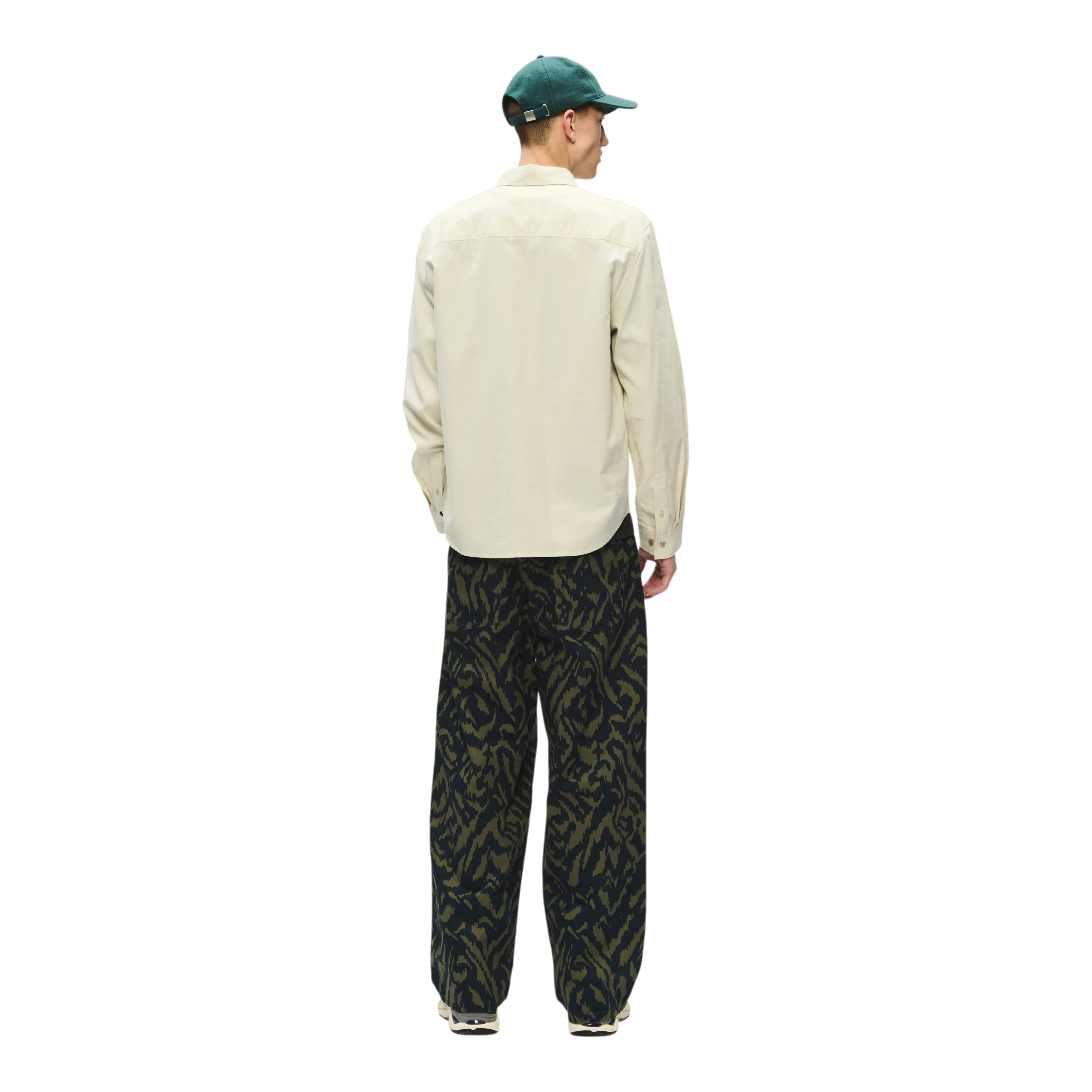 Double A By Wood Wood - WWAdrian Shirt - Silver Birch Skjorte Double A by Wood Wood 