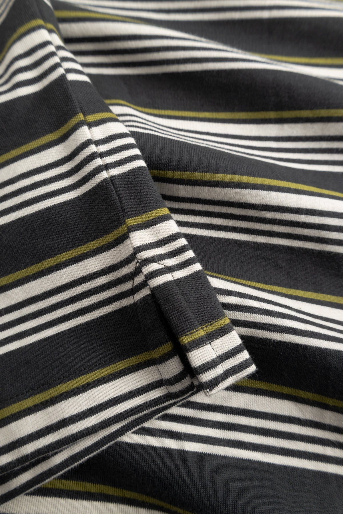 Double A By Wood Wood - WWLucas T-Shirt - Pirate Black Stripe T-skjorte Double A by Wood Wood 
