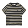 Double A By Wood Wood - WWLucas T-Shirt - Pirate Black Stripe T-skjorte Double A by Wood Wood 
