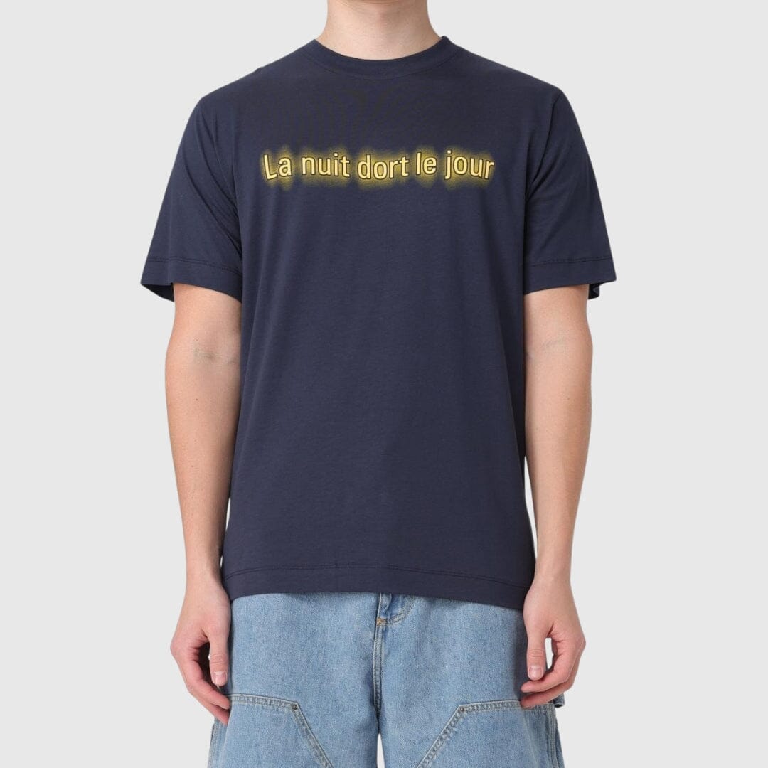 Études Wonder La Nuit T-Shirt - Navy T-Shirt Etudes 
